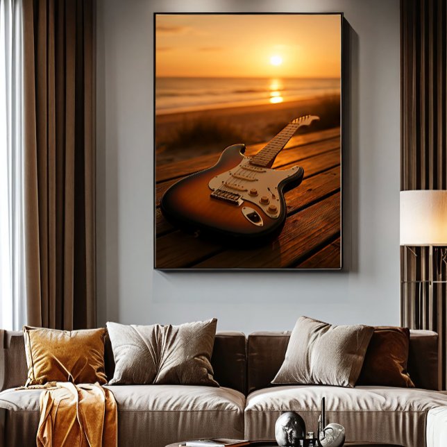 Affiche Mélodie du coucher de soleil (Créateur téléchargé)
