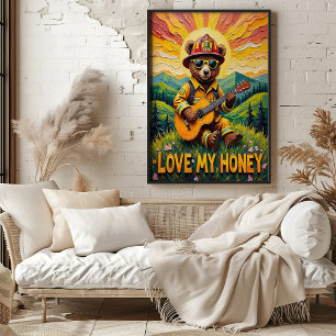 Affiche Mélodies de prairie : Le chant du coucher de solei