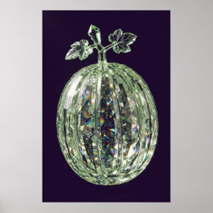 Affiche Melon Cristal — Récolte de Cristal