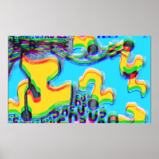 Affiche Melting Memphis Vibes III