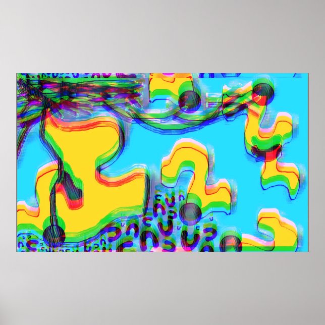 Affiche Melting Memphis Vibes III (Devant)