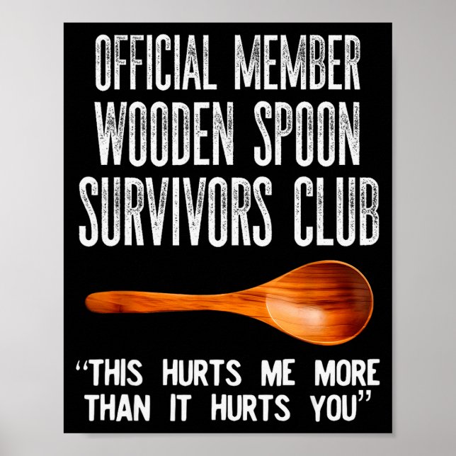 Affiche Member Wooden Son Survivors Club This Hurt Me  (Devant)
