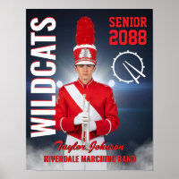 Membre senior de la fanfare sur mesure photo sport