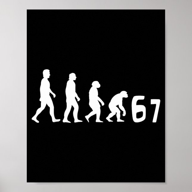 Affiche Meme 67 Brainrot Funny Parents Teachers Teenagers  (Devant)