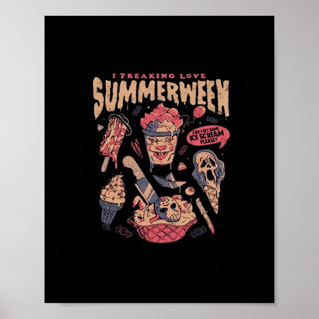 Affiche Mème classique Summerween (Devant)
