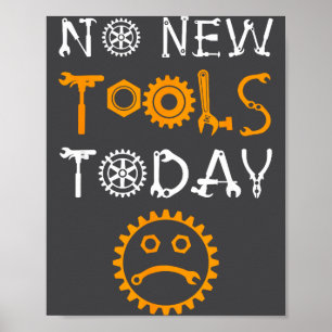 Affiche Mème de l'artisan et de l'amoureux des outils Pas