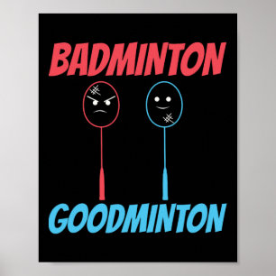 Affiche Mème de raquette Badminton Goodminton