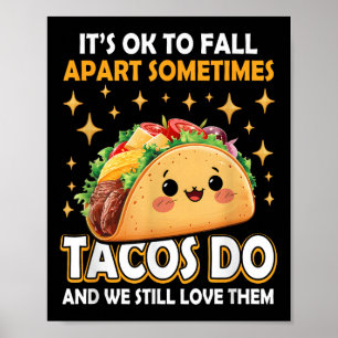 Affiche Mème de sensibilisation aux tacos sur la santé men