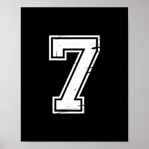 Affiche Mème du 6 Numéro 67 Six Sept