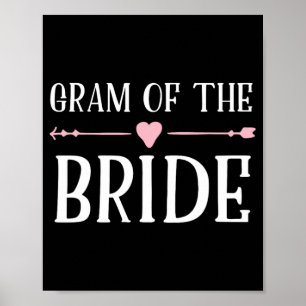 Affiche Mémé grand-mère de la mariée 