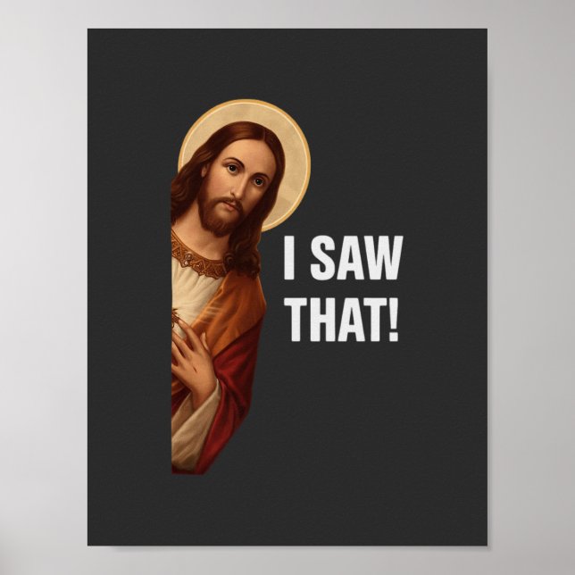 Affiche Mème J'ai Vu Jésus (Devant)