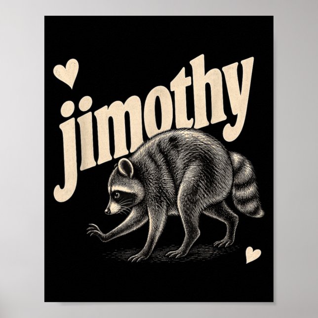 Affiche Meme Jimothy Raton laveur (Devant)