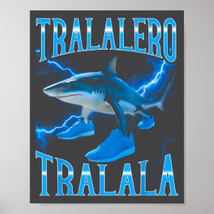 Affiche Mème surréaliste italien de pourriture cérébrale T