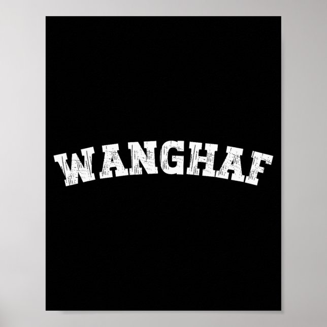Affiche Mème Wanghaf drôle  (Devant)