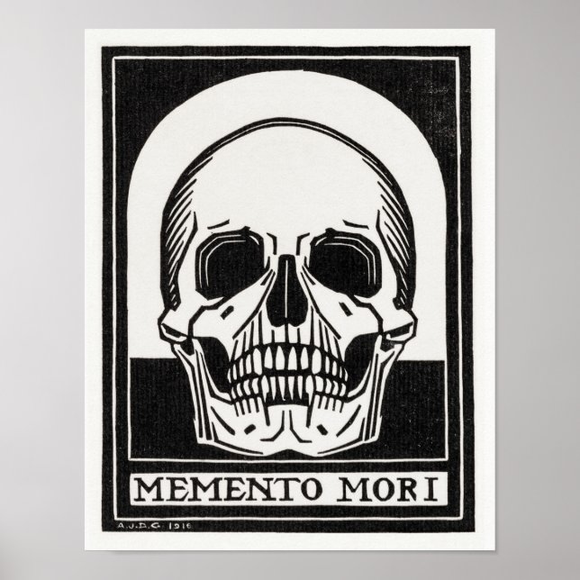 Affiche Memento mori (1916) (Devant)