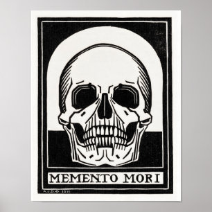 Affiche Memento mori (1916) de Julie de Graag (1877-1924)
