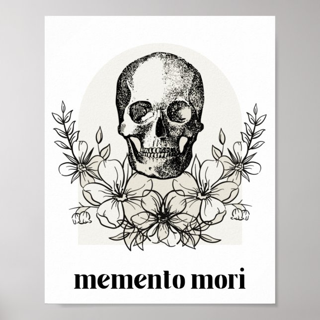 Affiche Memento Mori - Imprimer (Devant)
