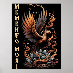 Affiche Memento Mori - Phoenix de la renaissance