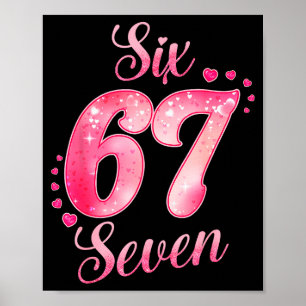 Affiche Memes 6 Et 7 Six Sept Mignons Amour Saint-Valentin