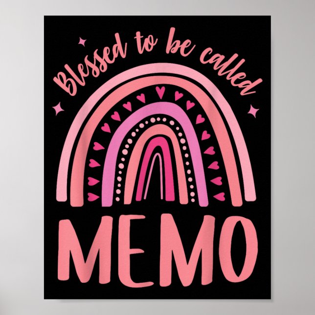 Affiche Mémo  (Devant)