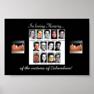 Affiche Mémoire Columbine