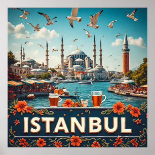Affiche 🧲 Mémoire de voyage à Istanbul Turquie pour les v