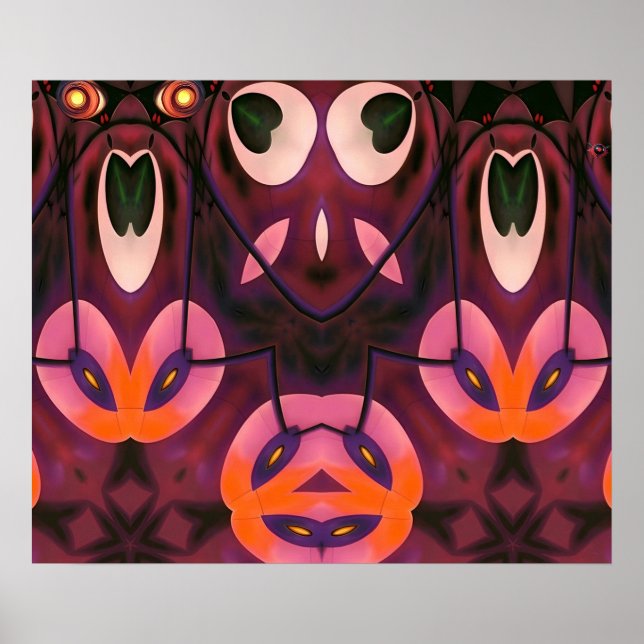 Affiche Mémoire Floue - Ken Gage Art (Devant)