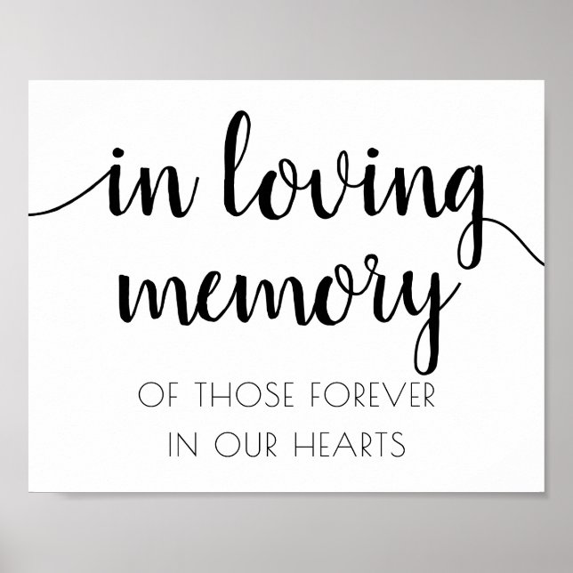 Affiche Mémoire simple d'amour | Black Script Memorial (Devant)