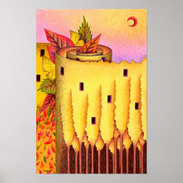 Affiche Mémoires d'automne et mélodies dorées. (Devant)