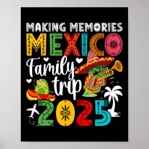Affiche Mémoires Mexique Voyage en famille 2025 Mexique Va