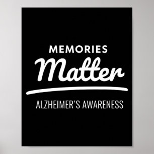 Affiche Mémoires sensibilisation alzheimer 