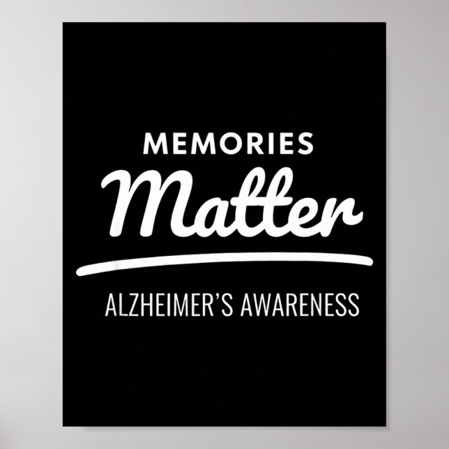 Affiche Mémoires sensibilisation alzheimer  (Devant)