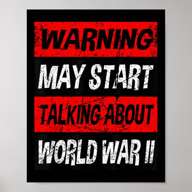 Affiche Mémorabilie de la Seconde Guerre mondiale Chemise  (Devant)