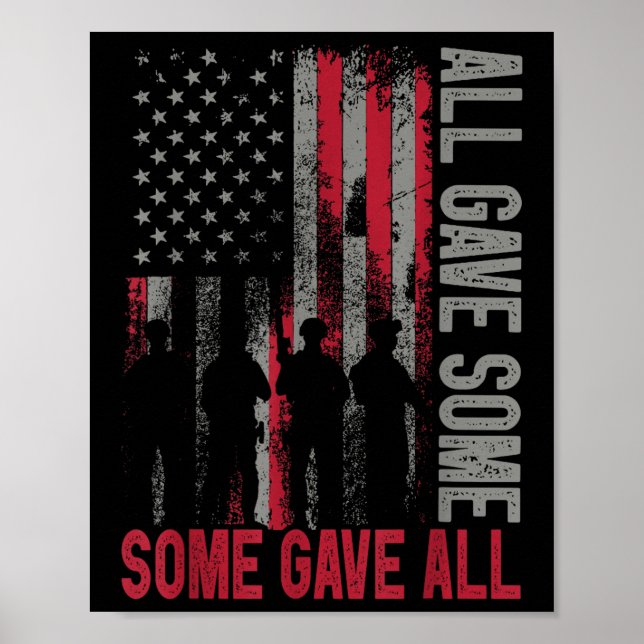 Affiche Memorial Day 2022 Chemise Tous Dont Certains Ont D (Devant)