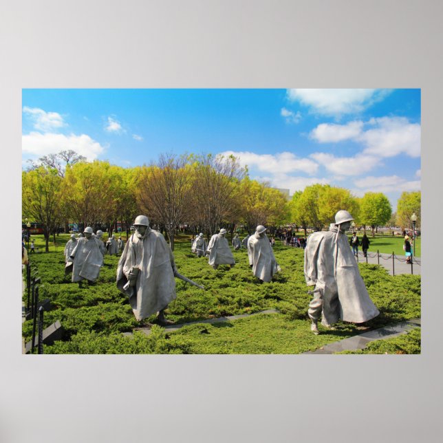 Affiche Mémorial de la guerre de Corée (Devant)