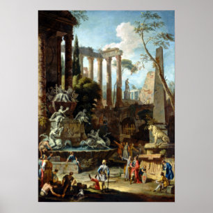 Affiche Mémorial de l'amiral Sebastiano Ricci Marco Ricci