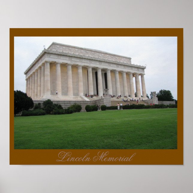 Affiche Mémorial de Lincoln (Devant)