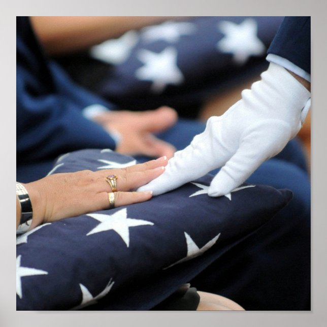 Affiche Mémorial des drapeaux pliés (Devant)