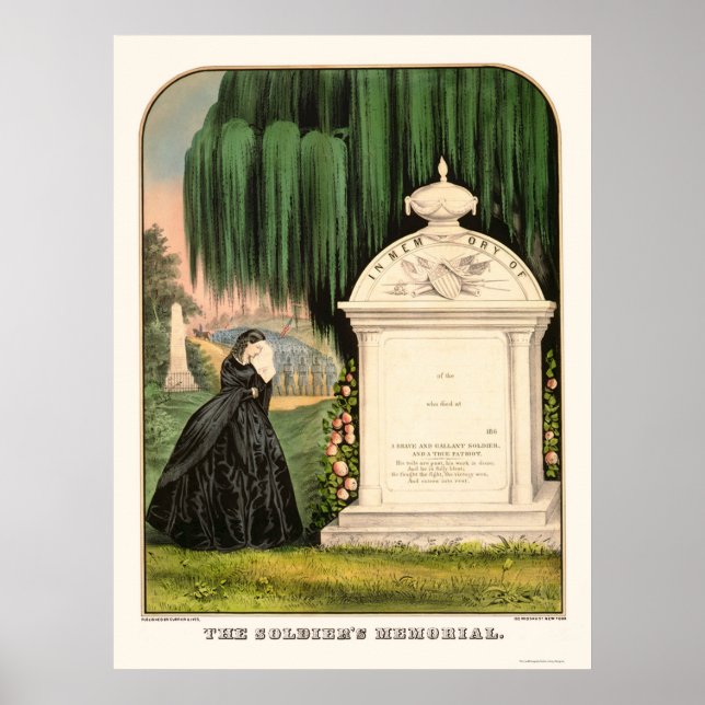 Affiche Mémorial du soldat en 1863 (Devant)