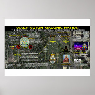 Affiche Mémorial masonique de Washington - 5