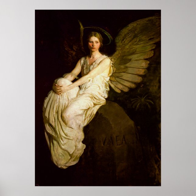 Affiche Mémorial Stevenson par Abbott Handerson Thayer (Devant)