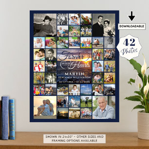 Affiche Memorial Sunset 42 Photo FOREVER DANS NOS COEURS