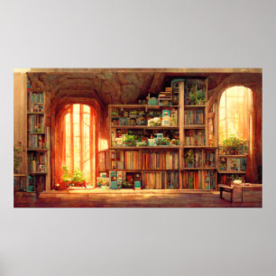 Affiche Memories of a library that never existed