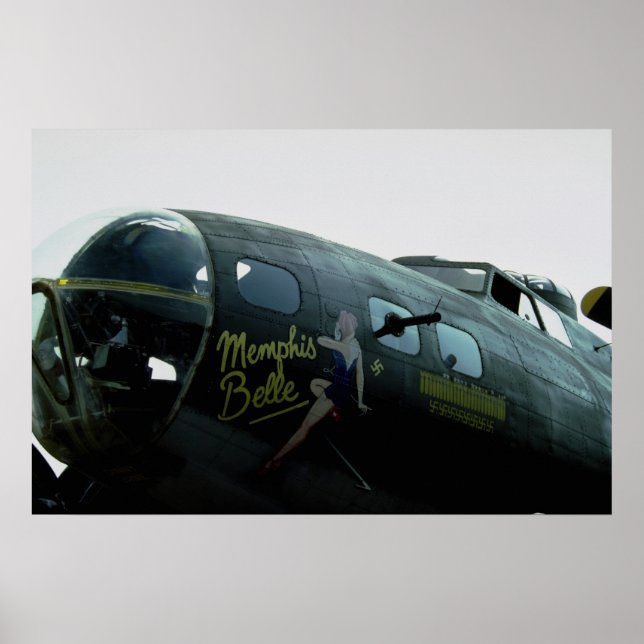 Affiche Memphis Belle, nez art (Devant)
