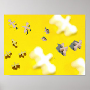 Affiche Memphis Design Jacks