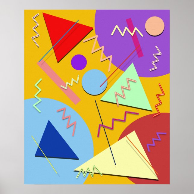 Affiche Memphis No 8 (Devant)