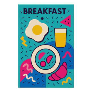 Affiche Memphis Pop : BREAKFAST