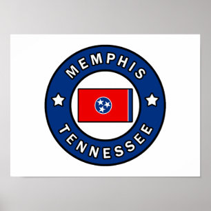 Affiche Memphis Tennessee