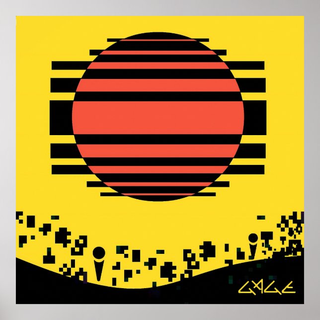 Affiche Memphis Tossed Bits (Devant)