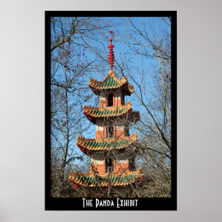 Affiche Memphis Zoo Pandas